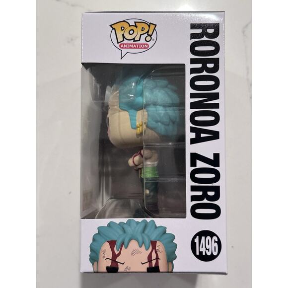Funko Pop! One Piece Roronoa Zoro #1496 Hot Topic Exclusive - Picture 4 of 8
